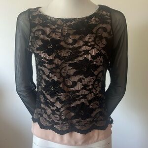 Coconinno Black Mesh Size M Top
